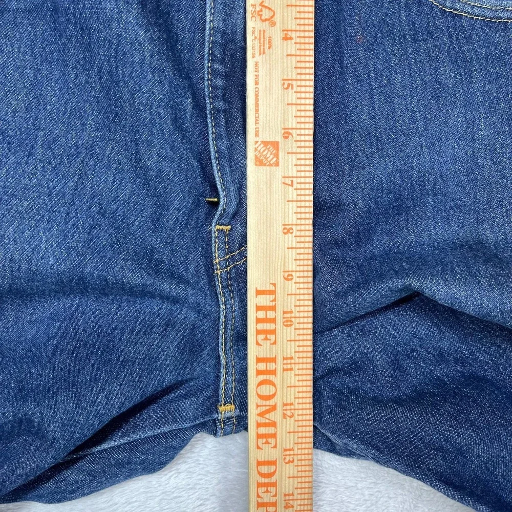 Levi's Western Fit Jeans‎ Men's Blue Denim Straight Leg Classic Zip Fly - 36X33